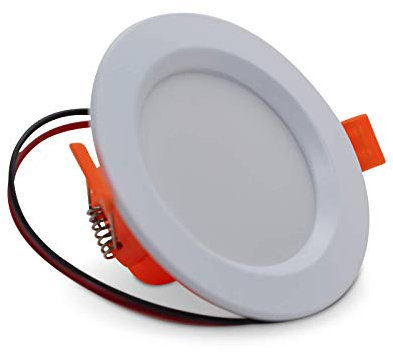 LED Spot 24 Volt, 68mm Bohrung, warmweiß, 10 Watt, z.B. Loxone, DMX, Comexio, FHEM