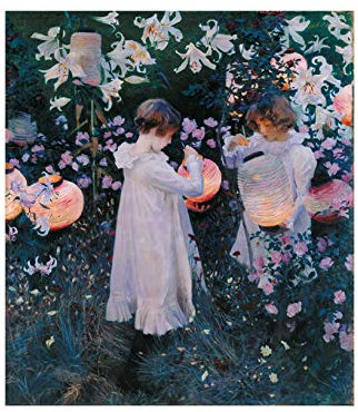 Spiffing Prints John Singer Sargent Nelke, Lilie, Rose, Giclée, groß, halbglänzend, ungerahmt