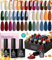 Beetles 20 Farben UV Gel Nagellack Set – Leuchtende Anziehungskraft Herbst Winter Orange Burgund Rot Lila Gel Nagellack Set Grau Blau Grün mit Überlack Unterlack Geschenke für Frauen