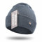 NYTTED® Merino Mütze Herren & Damen | 100% feinste Merinowolle | warm, weich & Strechy | Wollmütze Herren & Damen, Wintermütze Herren & Damen, Strickmütze für Herren & Damen, Merino Herren | Hellgrau