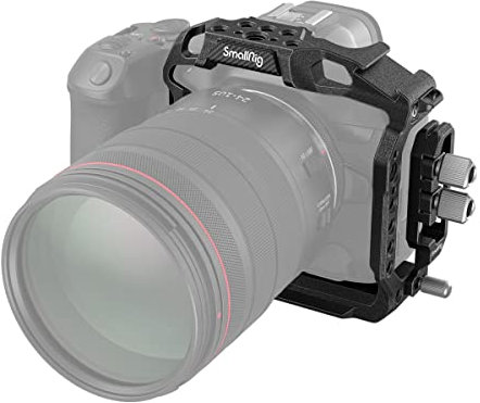 SMALLRIG R5 Mezza Gabbia R5 C Mezza Gabbia R6 Mezza Gabbia Camera Mezza Gabbia con Morsetto Cavo per Canon R5 & R5 C & R6-3656