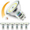 Allesgute GU10 LED 5W Glühbirnen Dimmbar LED Lampe Glas Kaltweiß 700lm Birnen Ersetzt für 45W Halogen Leuchtmittel 230V Abstrahlwinkel 120°,6er pack
