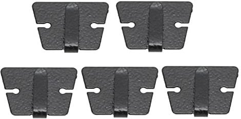 Dioche Radio Mic Clip, Radio Mic Bracket Metal Car Radio Microphone Holder Clip for IC 2720H IC 2820H for TM241 TM231