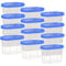 Set of 12 x 500ml Small Dehumidifier & Damp Absorber for Mold | Interior Dehumidifiers for Home, Bedroom, Wardrobe, Kitchen | Portable, Reusable Moisture Absorber & Powerful Condensation Remover