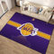 Basketball NBA-Logo Teppich Schlafzimmer Bodendekoration Wohnzimmer Teppich Badezimmer Anti-Rutsch-Teppiche 160 * 230cm