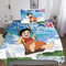 Rochile Heidi Bettwäsche Bettbezug-Set Mikrofaser, Bettbezug Reißverschluss Und Kissenbezug Für Schlafzimmer, Weiche Bequemer Single（135x200cm）