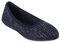 Skechers Cleo 2.0 Glitzy Daze - Zapatillas sin cordones para mujer, marino, 39.5 EU