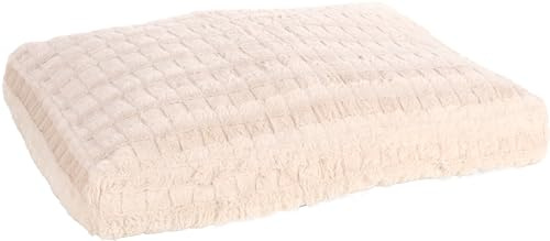 Flamingo Kissen Verona Rechteckig Beige – A: 80 cm, B: 60 cm, C: 10 cm, Waschbar, Antislip, Zart und Stilvoll, Interieur! Perfekte Ergänzung Zum Verona Hundebett!