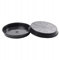 Black Round Plastic Water Plant Pot Saucer hydroponics 18/25/30/35/40/45/50cm (2, 50cm ⌀)