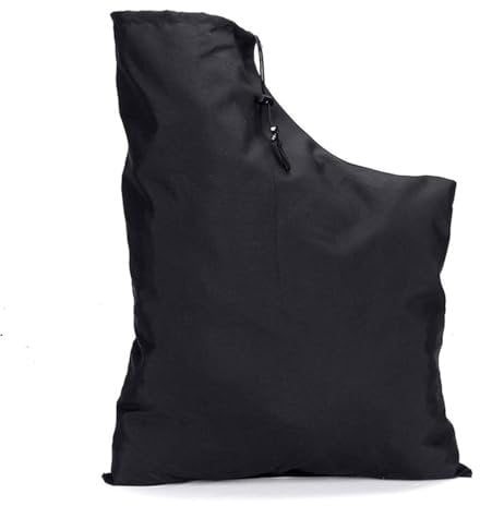 YANGWEN Bolsa de Aspiradora para Jardí,Bolsa de vacío para soplador de Hojas,Recolector de desechos de Hojas al Aire Libre con diseño de Cremallera para Sopladores de Hojas al vacío de jardín