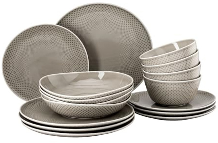 Rosenthal [DL] Junto Pearl Grey Set 16tlg/Müsli-2019 [SP]
