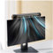 Bewinner Clip On Computer Monitor Fan - 3 Speed Bladeless Office Desk Fans, Monitor Cooling, Quiet USB Small Fan for Laptops Desktop (Black)