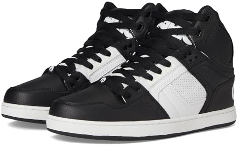 Osiris Mens NYC 83 CLK, Black/Black/White, 12