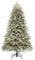 YPDOPORA Künstlicher Weihnachtsbaum Aus Douglasie, 2,13 M, Künstlicher Weihnachtsbaum – Saisonale Innendekoration, Faltbarer Metallsockel Für Die Weihnachtsdekoration Zu Hause,S