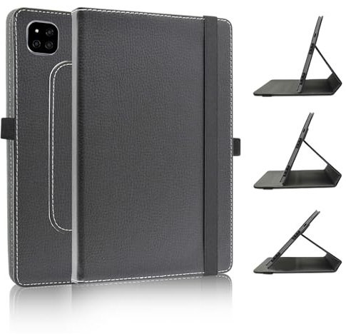 JRTAL Compatibile con TECLAST P50 Funda,TECLAST P50S Funda,Rotación de 360 Grados Carcasa con Función de Stand Soporte Cover para TECLAST P50 / TECLAST P50S 11 Android Tablet - Negro