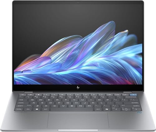 HP Inc. OmniBook X AI 14-fe0660ng 14.0 Snapdragon X Elite X1E-78-100 16GB RAM 1TB SSD Win11Home - A3NY1EA#ABD meteor-silver