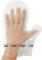FRANZ MENSCH 500 Stück Hygostar Hygienehandschuhe Fäustling | LDPE, transparent, L: 25cm, 70my, Einheitsgröße, Hygienehandschuhe Fäustling, Folienhandschuhe
