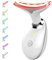 Face Massager,2025 New Upgrade Skin Tightening Anti-Wrinkle Beauty Toning Device,Anti-Aging Neck Eye Massager with 7 Colors 3 Modes,Neck Lifting EMS Massage Face Toning Firming