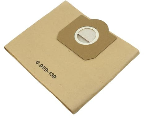 16 Pezzi Sacchetti Aspirapolvere con Karcher 6.959-130.0, Sacchetti Bidone Aspiratutto per Karcher WD3 1629 MV3, Sacchetti Folletto di Alta Qualità per A2201/2204/2504/2554/2251/2604