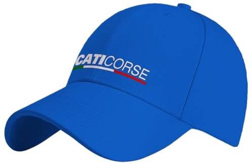 WYSTEN Unisex Retro Trucker Cap DU.CA.Ti, Unisex Vintage Verstellbar Baseball-Mütze, Sport Cool Mode Baseballmütze für Damen Herren, Lässiger Stil(Blue)