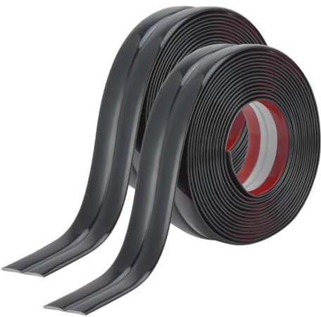 MiOYOOW Wall Decoration Molding Trim, 3 Meters*2 Rolls Peel and Stick Corner Trim with 89° Internal Angle Self-Adhesive Edging Strip for Doors Windows Furniture 4CM
