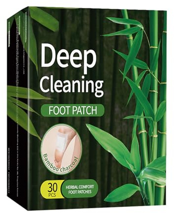 KOAHDE Entgiftungspflaster Füße,Detox Fußpflaster Entgiftung,Schlafpflege-Fußpflaster Mit Lavendel,30PCS,Fußsohle Massage Müdigkeit Fußbad Schlaf Fußkleber