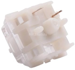 VmugDVoqb Gazzew Boba U4 RGB V2 Silent Tactile Mechanical Keyboard Switch 65g Bottom Out 5pin Hard Pins Kompatibel mit Standard-PCB-Montagetastaturen