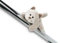 NICI 40902.0 - Winter - Schneekatze Junge, MagNICI, Plüschtier, 12 cm