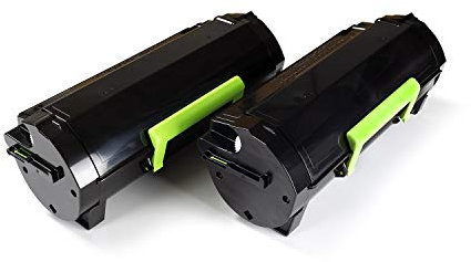 Green2Print Toner Doppelpack, 2 Kartuschen 2X 2500 Seiten ersetzt Lexmark 51B00A0, 51B2000 passend für Lexmark MS317DN, MS417DN, MS517DN, MS617DN, MX317DN, MX417DN, MX517DE, MX617DE
