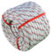 YUZENET Braided Polyester Arborist Rigging Rope (3/8 inch X 100 feet) High Strength Outdoor Rope for Tree Climbing Hiking Camping Swing, White
