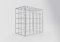 GABIONA Anbau-Gabione Typ3 eckig, Maschenweite 5 x 5 cm, Tiefe 30 cm, Gabione 50 x 50 x 30 cm (L x H x T), C-Ring
