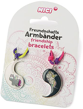 Freundschaftsarmbänder Rainbow Yin & Rainbow Yang-Einhorn Theodor&Friends
