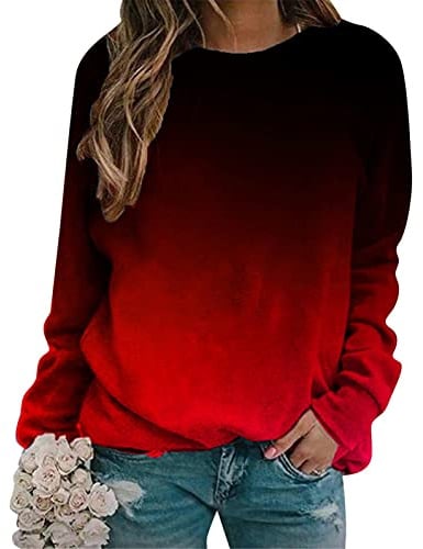 Sweatshirt Femme Sweats Pullover De Noel Shirt Hoodie Tops Hauts Col Roulé Oversize Rose Haut Chic Long Top Pull Plaid Marque Tendance Noir Veste Vintage Vert Rouge Manche Longue Original Moche Mode