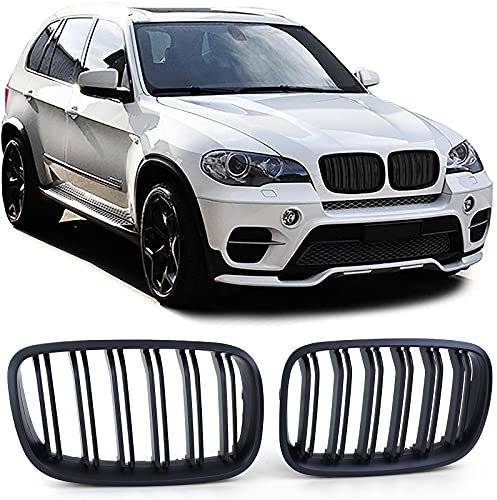 Sport Kühlergrill Doppelsteg Performance Matt passend für BMW X5 E70 X6 E71