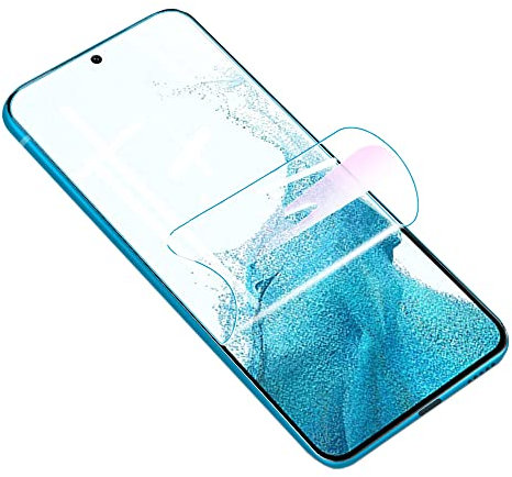 PORRVDP Film hydrogel protecteur pour Samsung Galaxy S21 5G, 2 pièces transparent souple protections d'écran [pas verre trempé] [Haute sensibilité] [Clear HD]