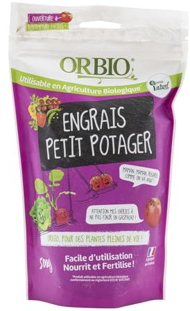 ORBIO Engrais Petit Potager 500g