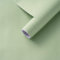 Arthome vinilo adhesivo muebles Verde, 44cmx6m Papel Pintado Autoadhesivo Verde Sólido Mate Texturado Adhesivo Decorativo para Encimeras, Armarios, Muebles, Decoración de Paredes Revestimiento