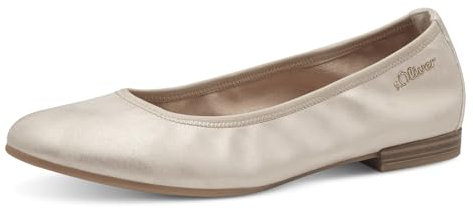 s.Oliver Damen Ballerinas mit Blockabsatz Elegant, Rosa (Rose), 40 EU