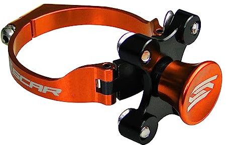 SCAR Kit partenza holeshot blocca forcella compatibile con KTM SX 85SX 85 105 03-26 GAS GAS MC85 21-26 HUSQVARNA TC85 14-26 - Arancione
