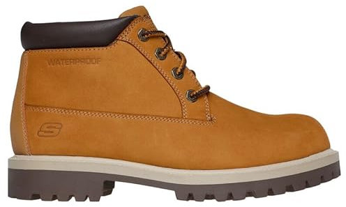Skechers Herren Sergeants-Thaxter Chukka-Stiefel, Weizen, 40 EU