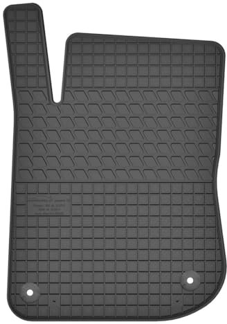 Wielganizator Automatte – Passend für Peugeot 208 I 2012-2019 – Gummimatte – Autozubehör - Auto Fußmatten – Fußmatte Auto – 1 – schwarz
