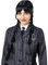 Funidelia | Wednesday Perücke - Wednesday Official Netflix für Damen Addams Family, Halloween, Horrorfilm, Horror - Zubehör für Erwachsene, Zubehör für Kostüm - Schwarz