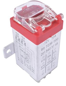 Relais ABS Überspannungsschutz Kompatibel mit A124 C124 W124 W201 W461 W463 | W126 C126 R129 Vario, 2015403245, 2015403745
