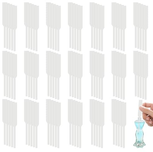 Mouillettes per Profumi, 400 Pezzi Tester di Carta per Profumi, Striscia per Profumi, Strisce di Prova Del Profumo per Aromaterapia, Carta Usa e Getta Profumi per Testare Profumi e Oli Essenziali