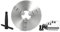 38-mm-Spindelloch WM210-Drehmaschine, 125-mm-Durchmesser, 3-Backen- und 4-Backen-Selbstzentrierungsfutter(3 jaw)