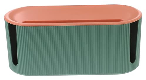 NUOBESTY Wire Storage Box for Charging Cables Organizer Practical Home Cable Manager Desktop Power Line Box Socket Storage Case