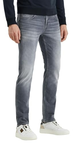 PME Legend Herren Jeans NIGHTFLIGHT - Low Waist - Regular Fit - Blau Grau