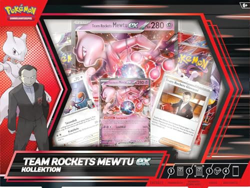 Pokemon Team Rockets Mewtu ex Kollektion Box - Deutsch NEU & OVP und BB-Toy-Trades-Toploader