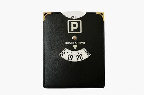 Fratelli Pesce 8865 - Disco Orario Deluxe idoneo a Tutta Europa in Similpelle