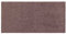 Salonloewe Fußmatte waschbar Nougat 30x60 cm Schmutzfangmatte Schuhparkplatz Eingangs-Matte klein unifarben